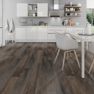 Vinil Oneflor Smoked Pine Brown - kuhinja