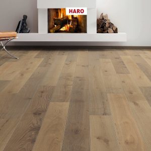 Gotovi hrastov parket Velvet Brown - prostor