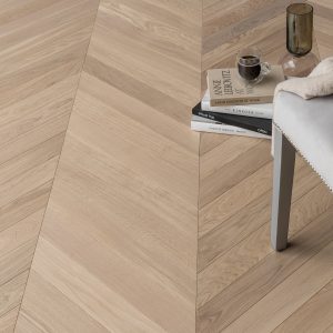 Gotovi hrastov parket Pure Forest - Chevron (prostor)